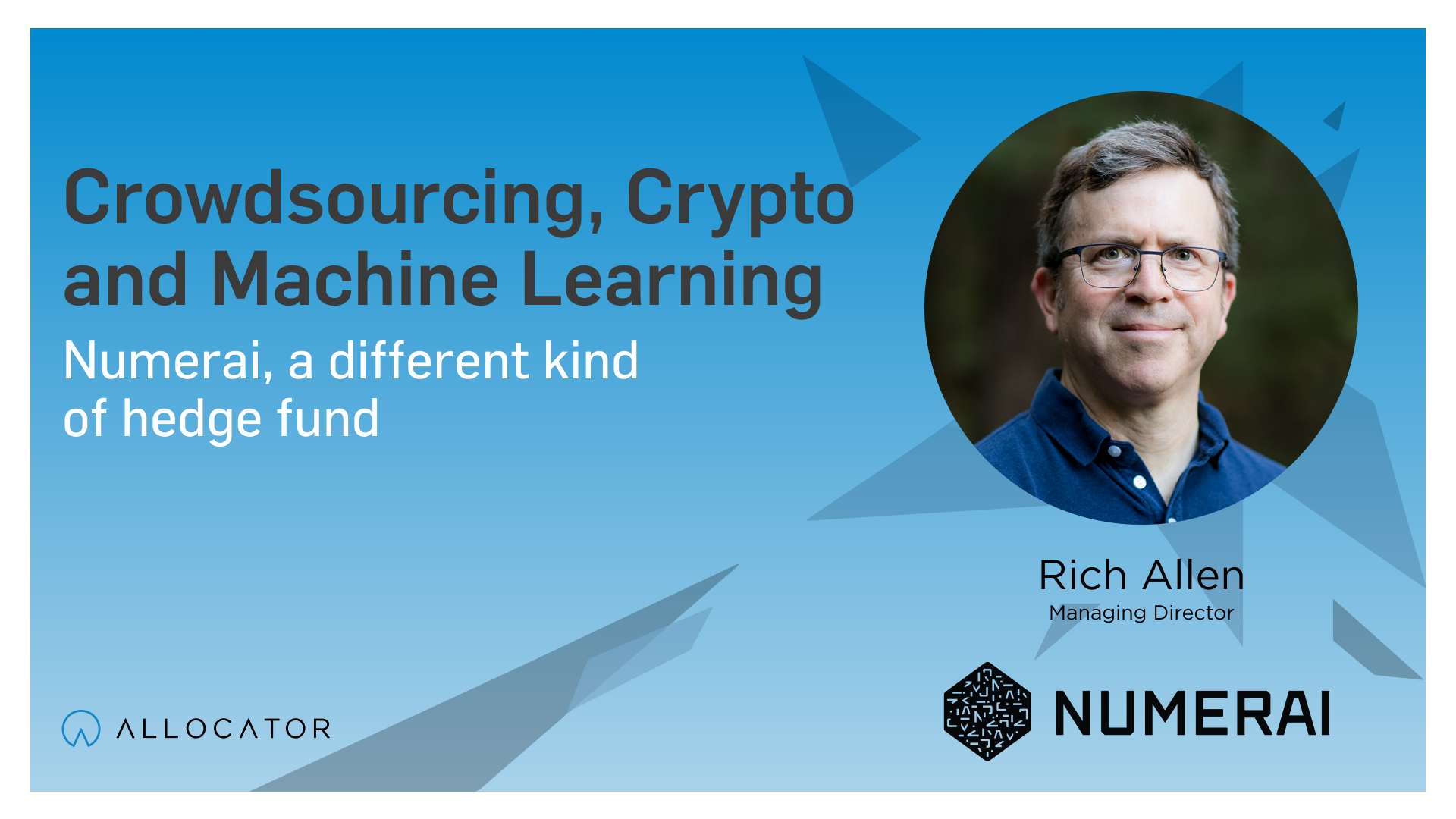 Numerai - Crowdsourcing, Crypto and Machine Learning